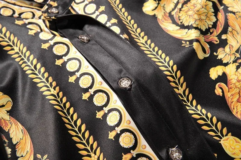 Hipster Long Sleeve Baroque Inspired