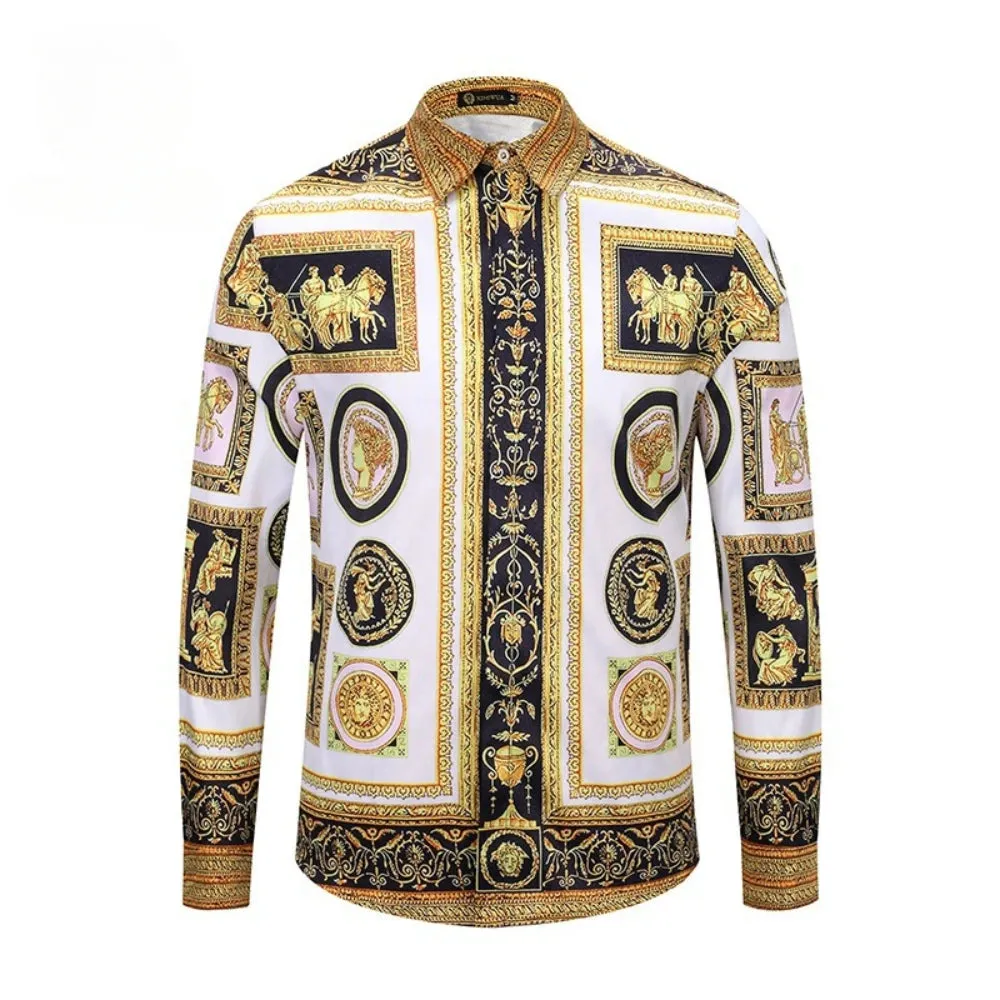 Hipster Long Sleeve Baroque Inspired