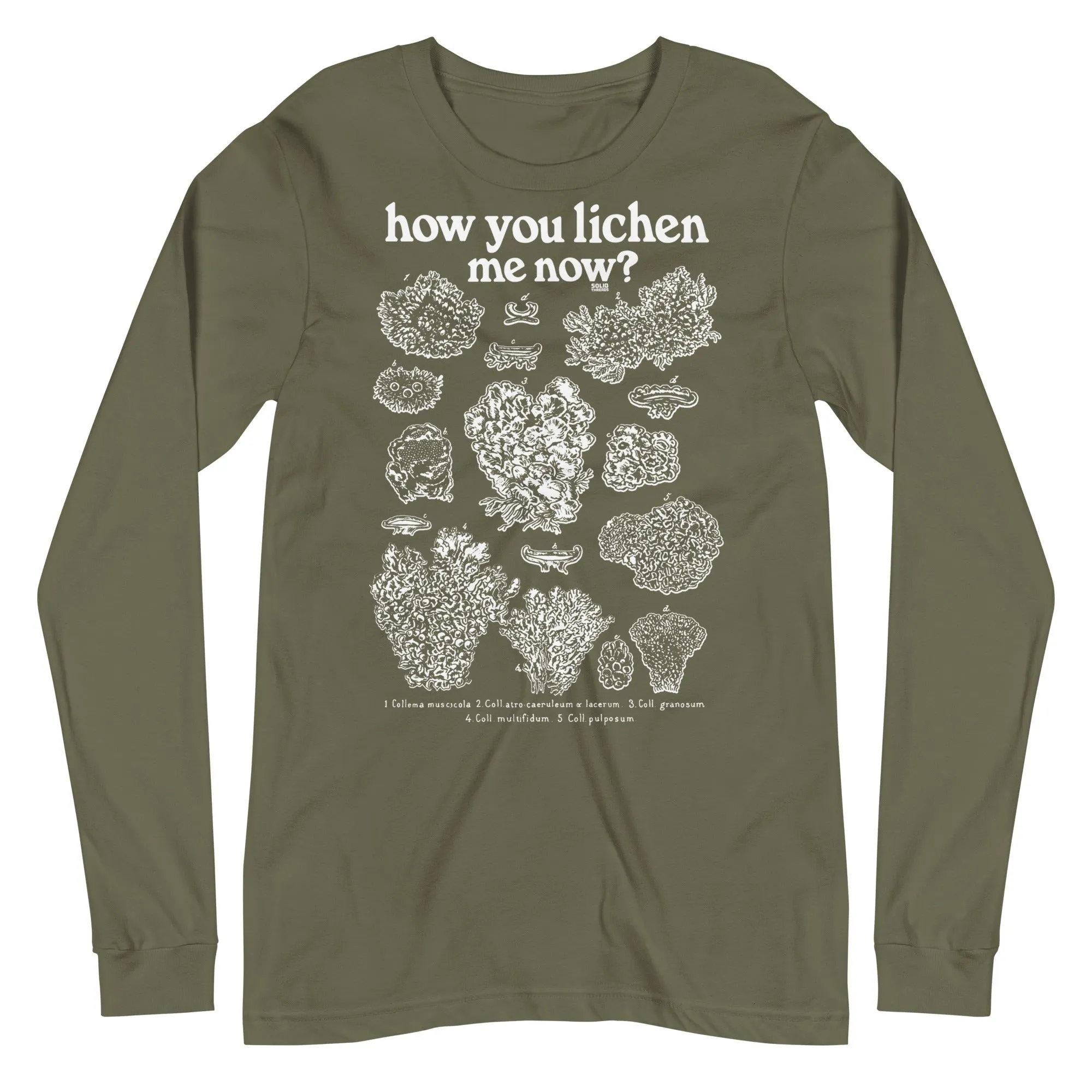 How You Lichen Me Now Long Sleeve T-shirt