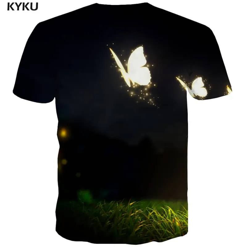 insect shirt plant tee shirt beautiful Cool art costume men