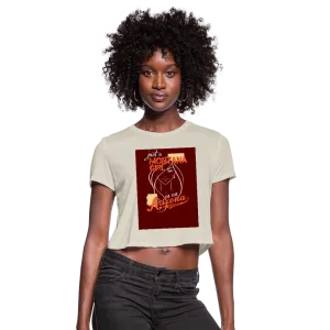 Just A Montana Girl In An Arizona World Women's Cropped T-Shirt
