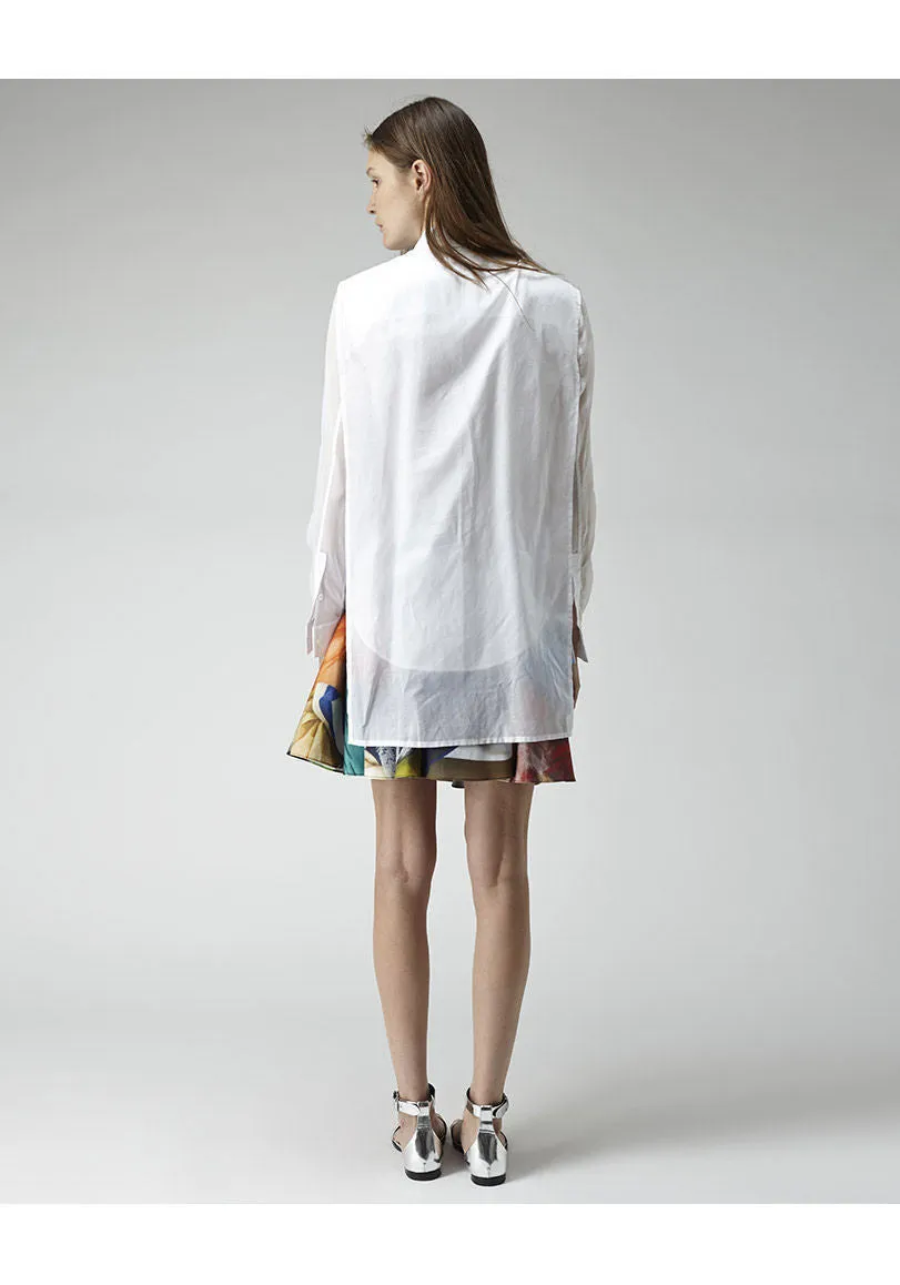 Layered Cape Shirt