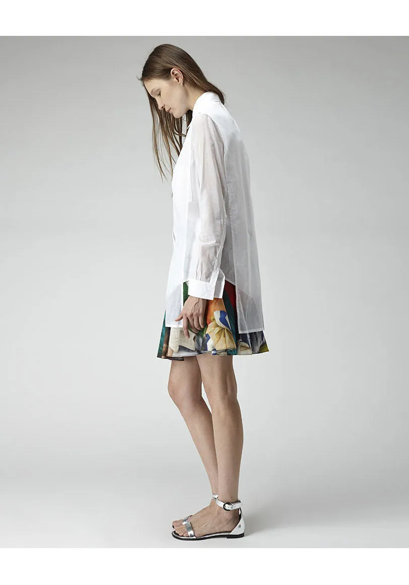Layered Cape Shirt