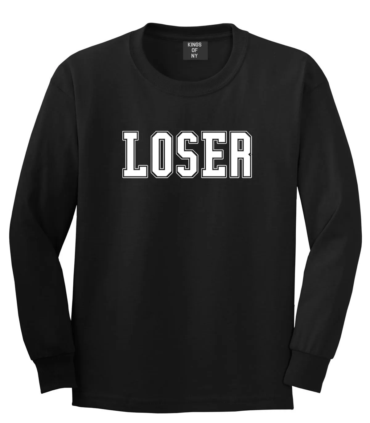 Loser College Style Long Sleeve T-Shirt