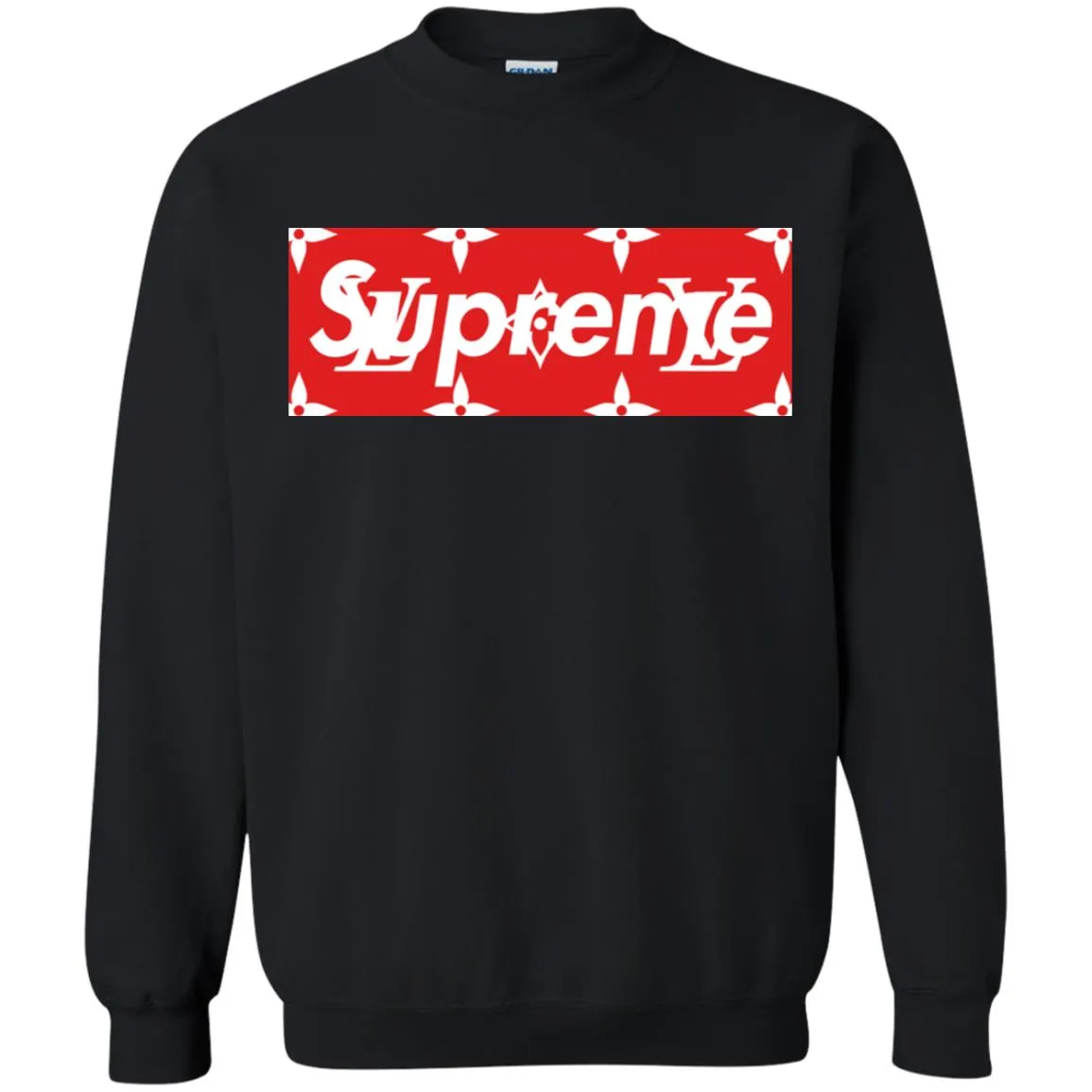 Louis Vuitton Box Supreme T-shirt Crewneck Pullover Sweatshirt
