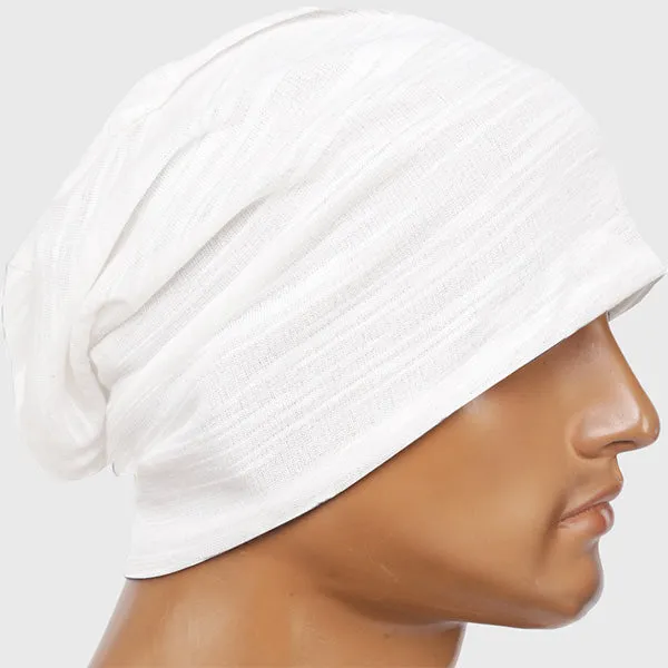 Men Slouch Hollow Beanie Thin Summer Cap Skullcap  B011H
