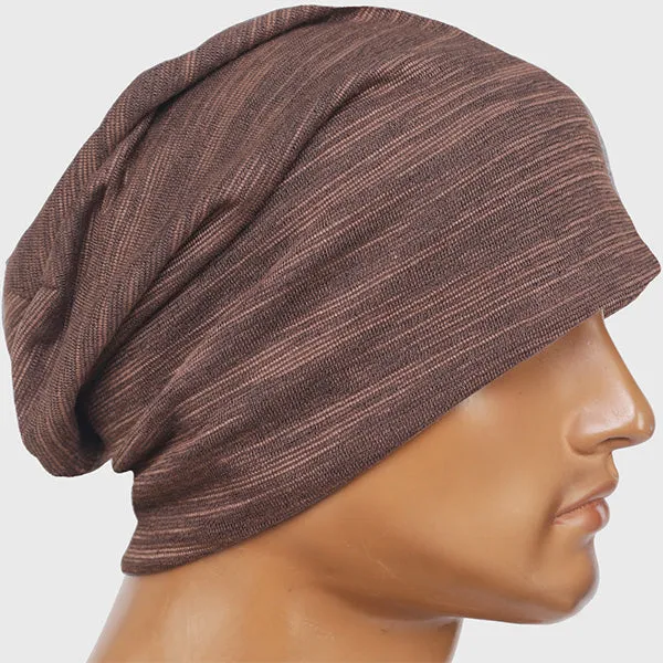 Men Slouch Hollow Beanie Thin Summer Cap Skullcap  B011H