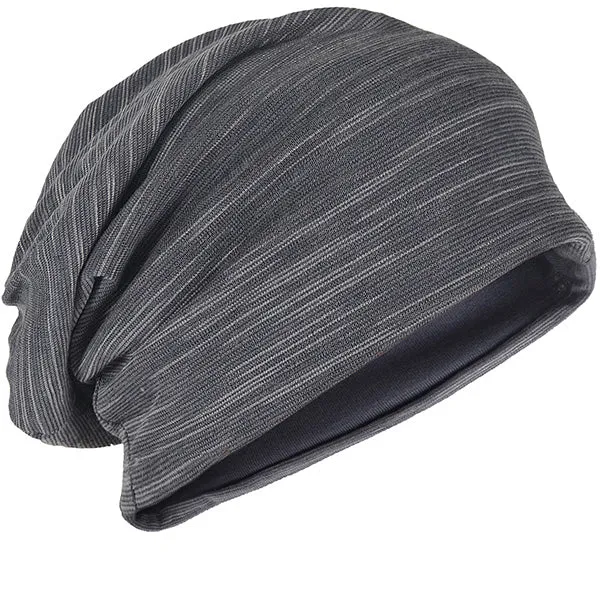 Men Slouch Hollow Beanie Thin Summer Cap Skullcap  B011H