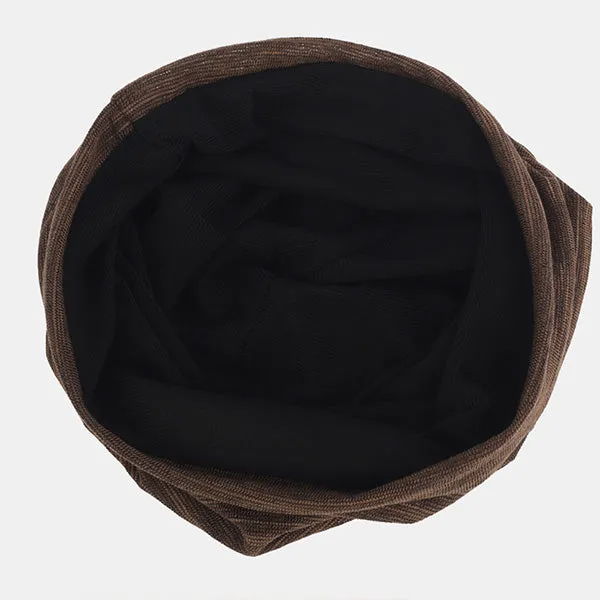 Men Slouch Hollow Beanie Thin Summer Cap Skullcap  B011H