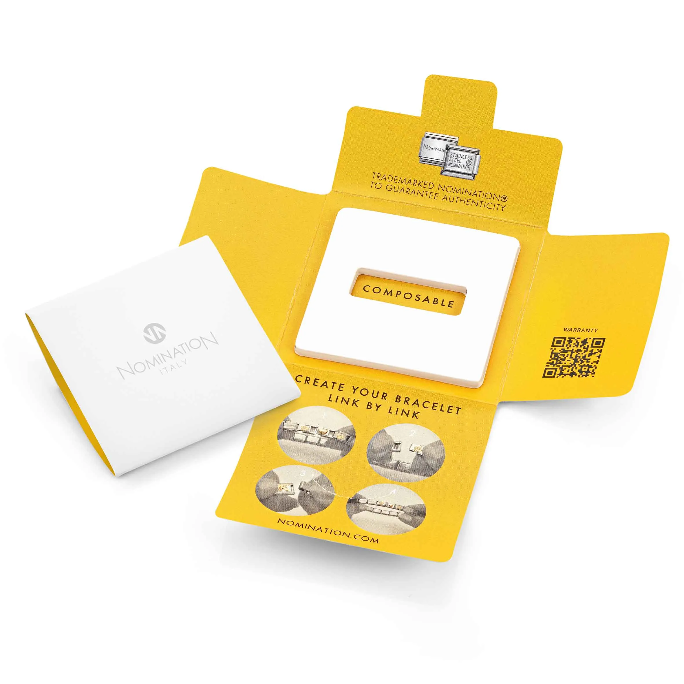 NOMINATION Classic Gold Mozart Charm