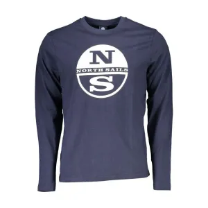 North Sails Blue Cotton T-Shirt