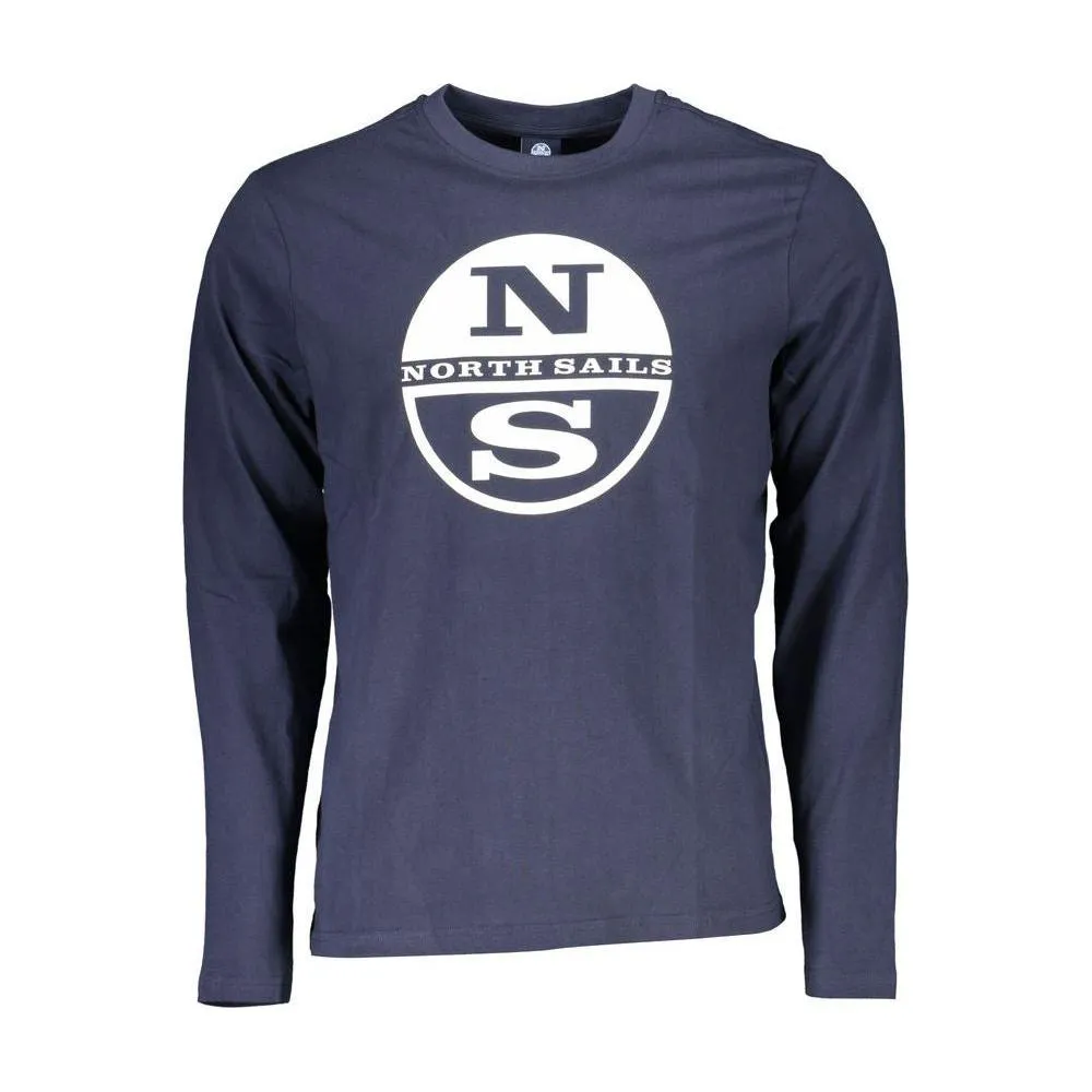 North Sails Blue Cotton T-Shirt