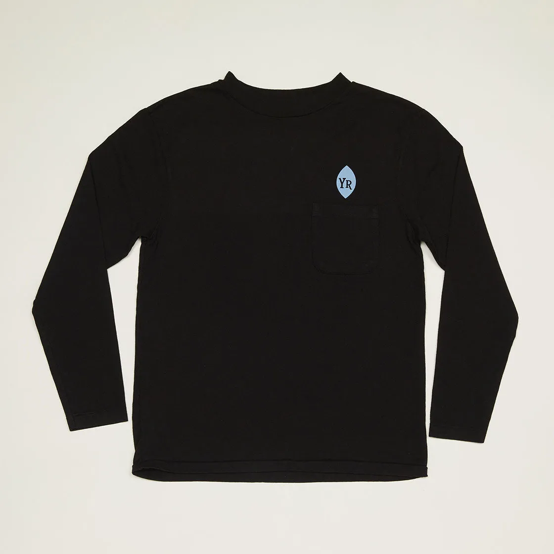 Oaklahoma Attitude Mock Neck Long Sleeve T-Shirt (Black)