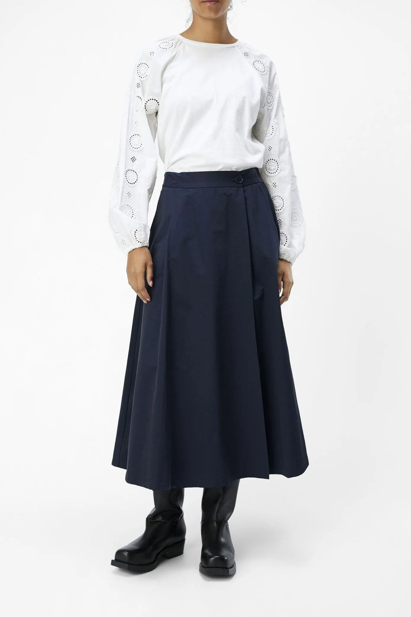 OBJDINA OZ HW SKIRT  |  SKY CAPTAIN