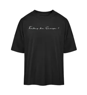 Oversized T-Shirt Herren - Feeling the energy?