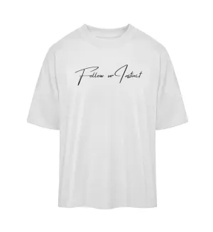 Oversized T-Shirt Herren - Follow your instinct