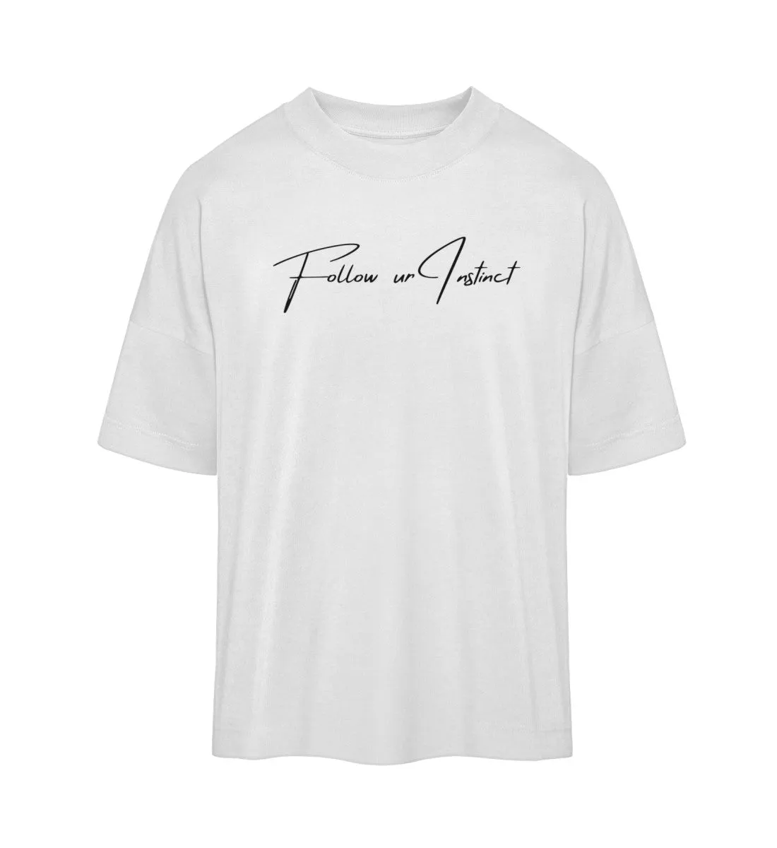 Oversized T-Shirt Herren - Follow your instinct