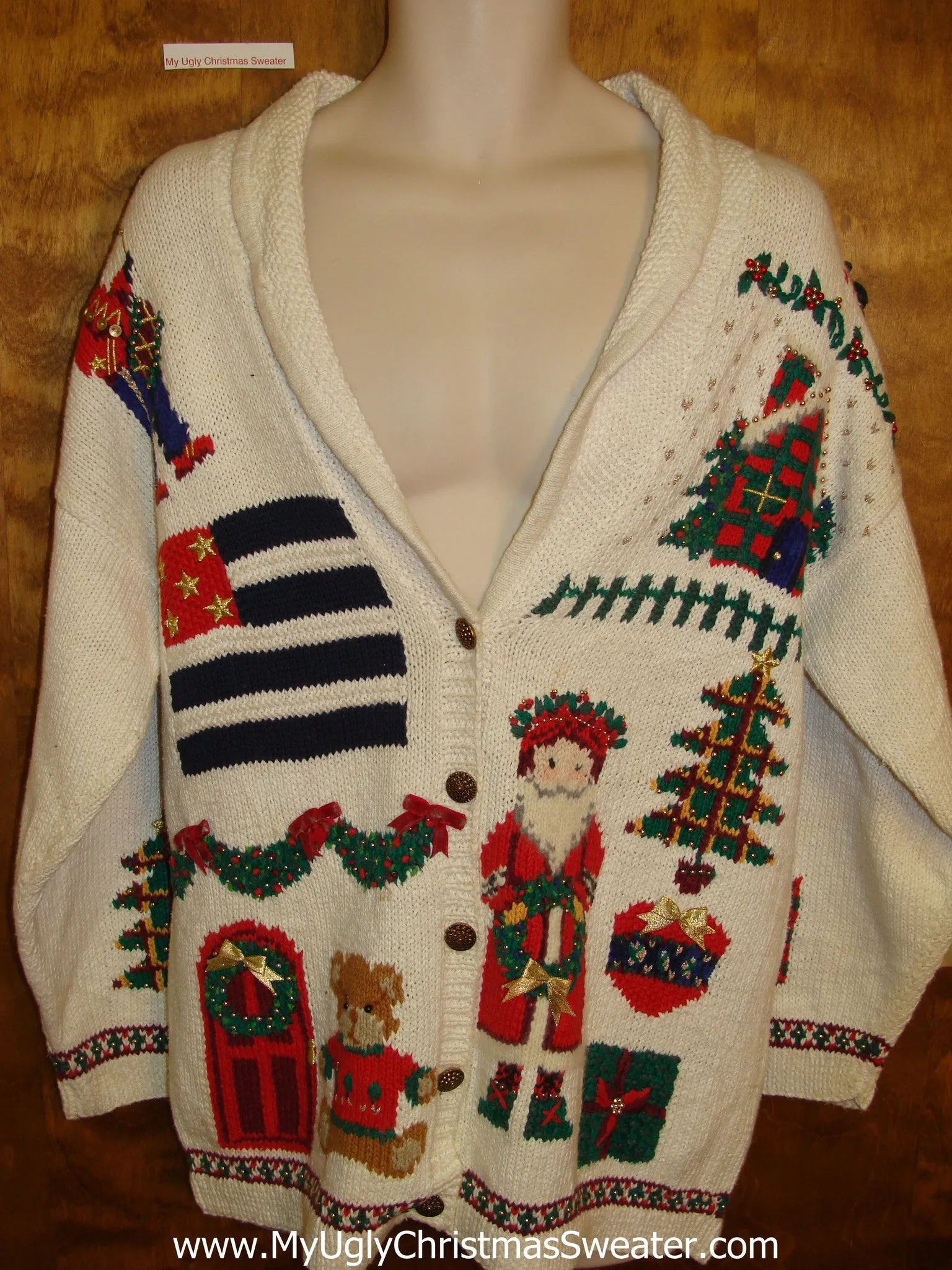 Patriotic USA Horrible Christmas Sweater