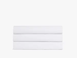 Percale Top Sheet (White)