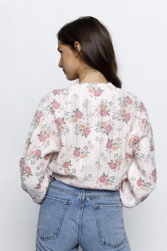 Perfect Harmony Floral Cardigan