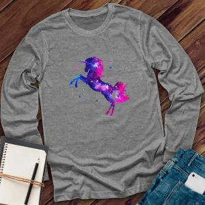 Pink And Purple Rainbow Long Sleeve