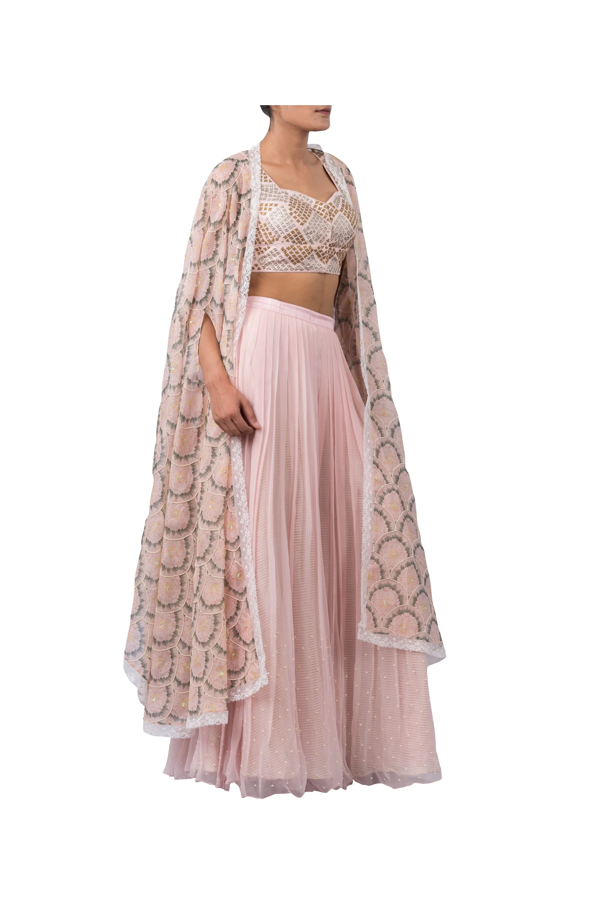 Pink Light Lehenga