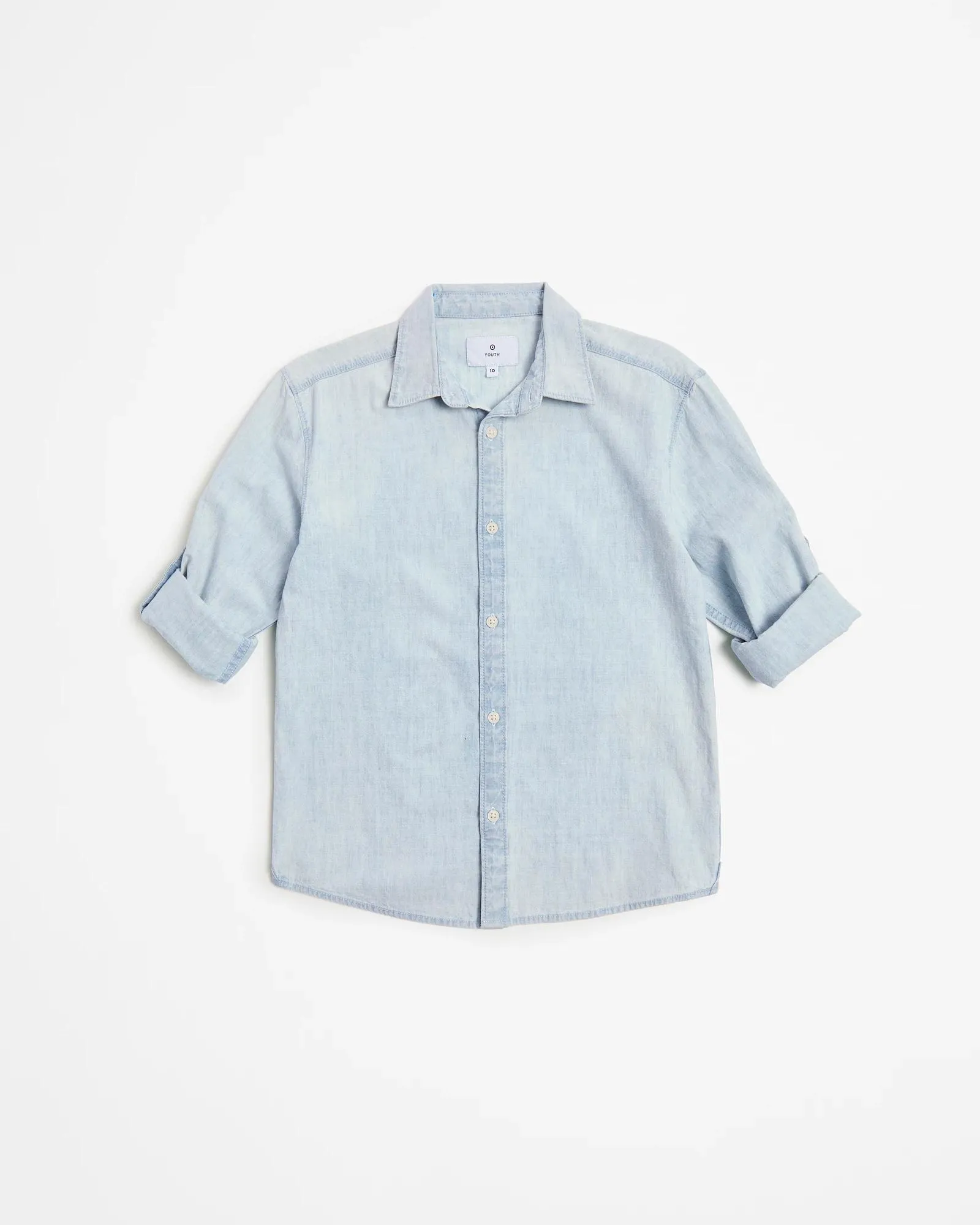popular  Long Sleeve Chambray Shirt