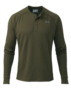 PRO Merino 200 Henley | Loden
