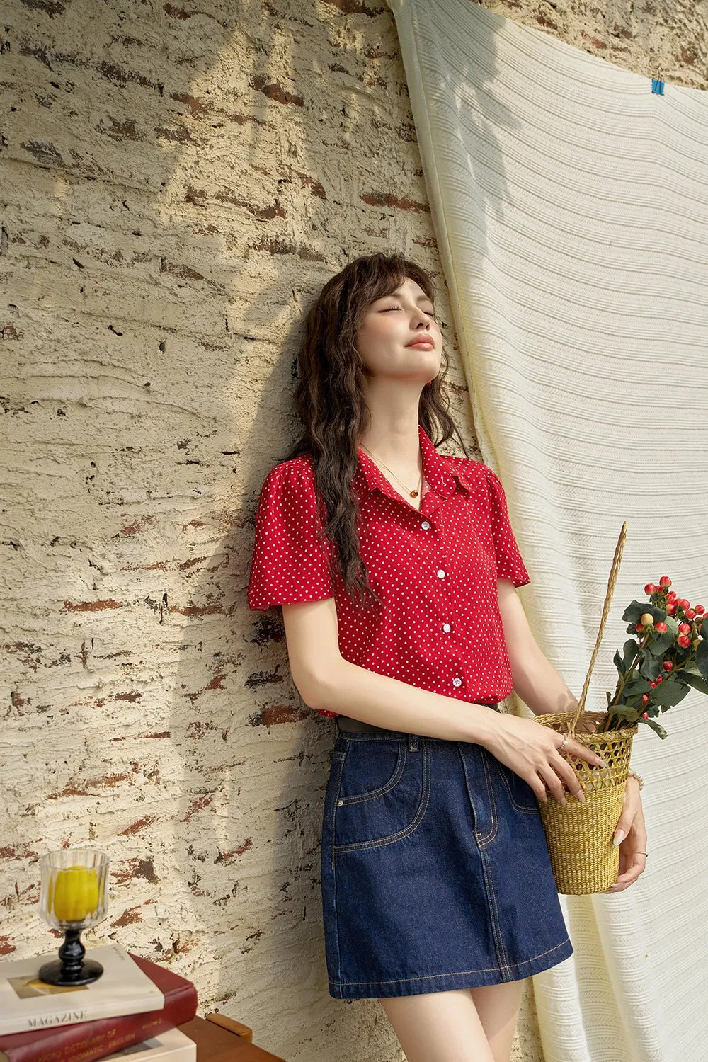 Puff Sleeve Shirt for Women