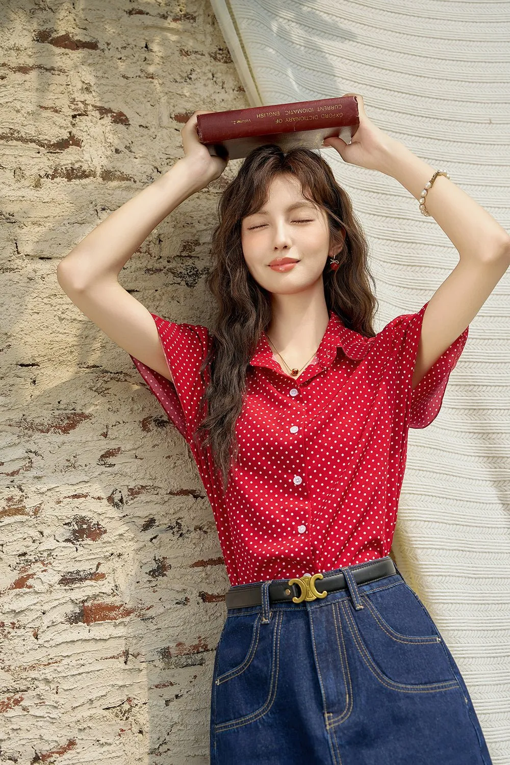 Puff Sleeve Shirt for Women