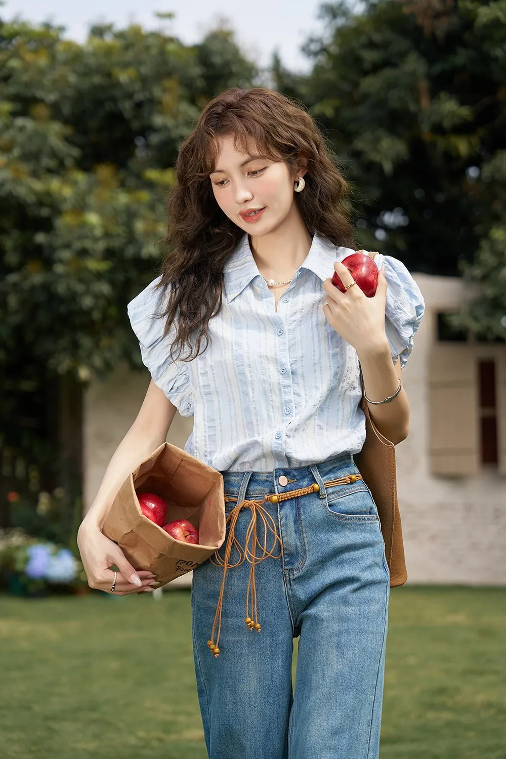 Puff Sleeve Shirts for Women