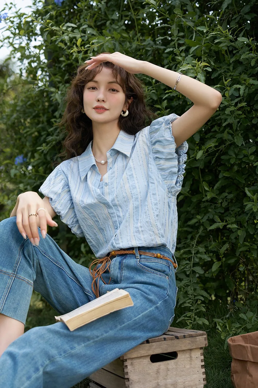 Puff Sleeve Shirts for Women