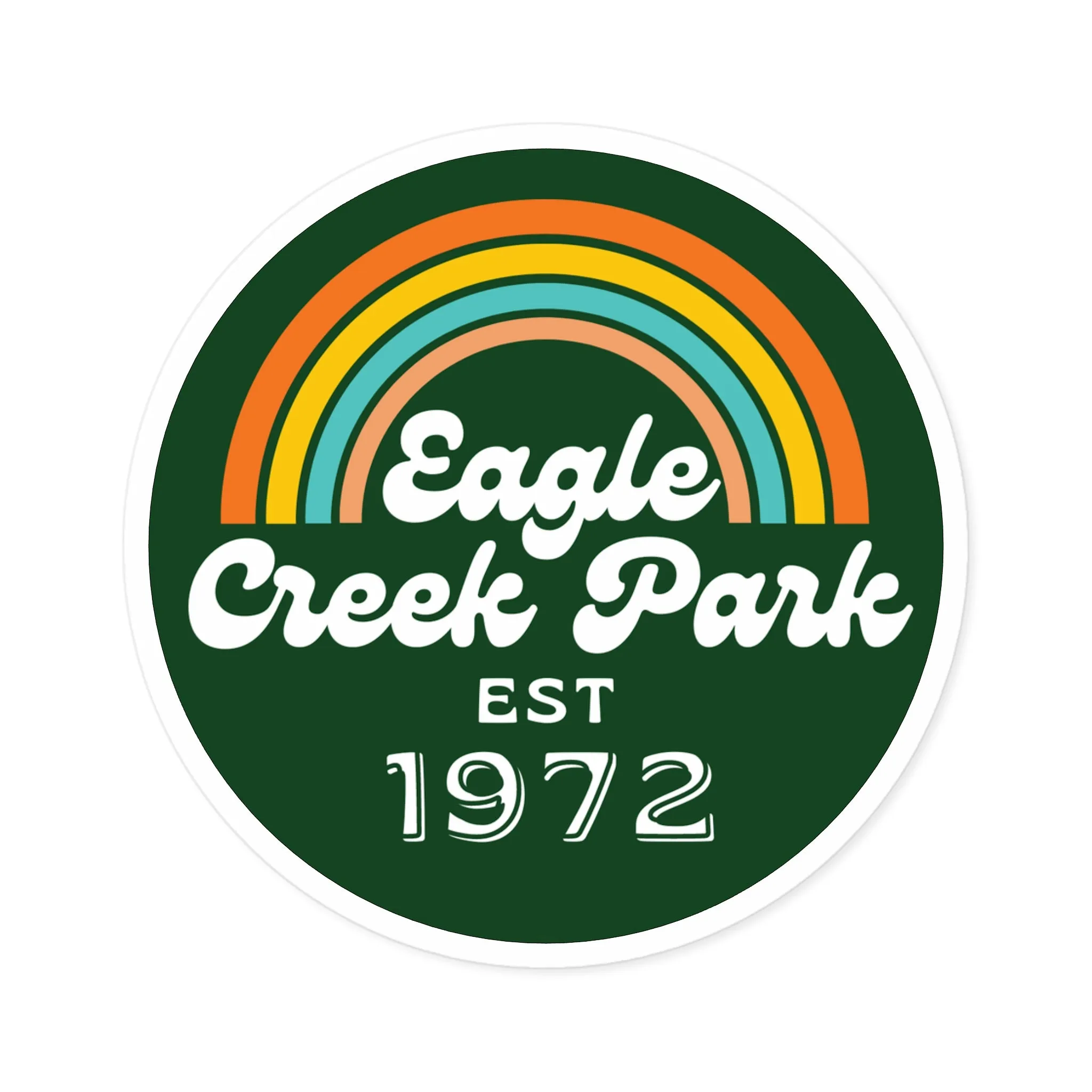 Round Stickers, Eagle Creek Park