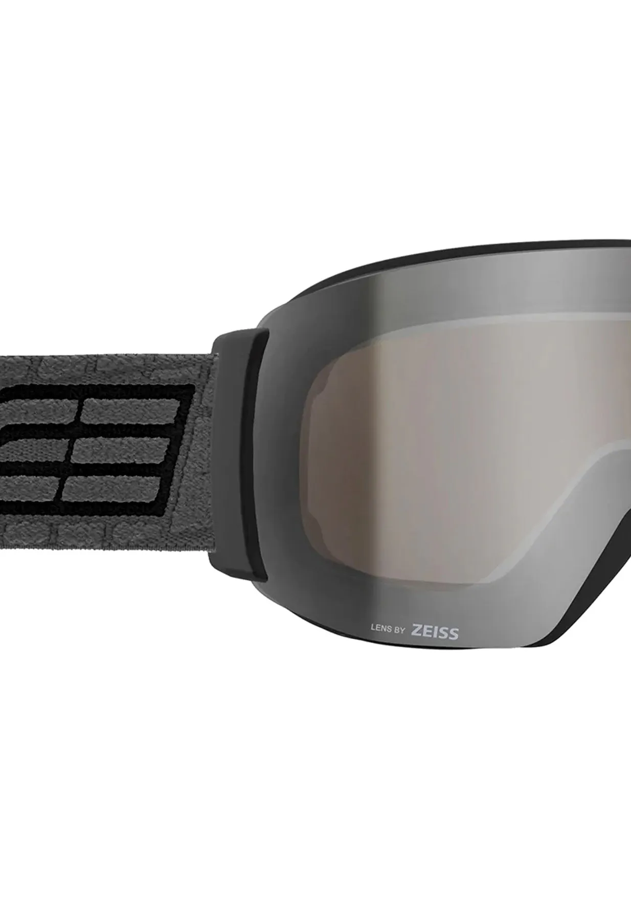 Salice 102 Black and Silver Grey Ski Goggles