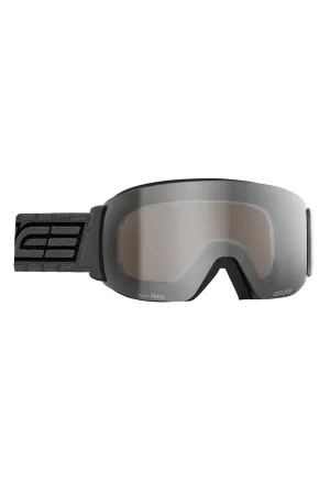 Salice 102 Black and Silver Grey Ski Goggles