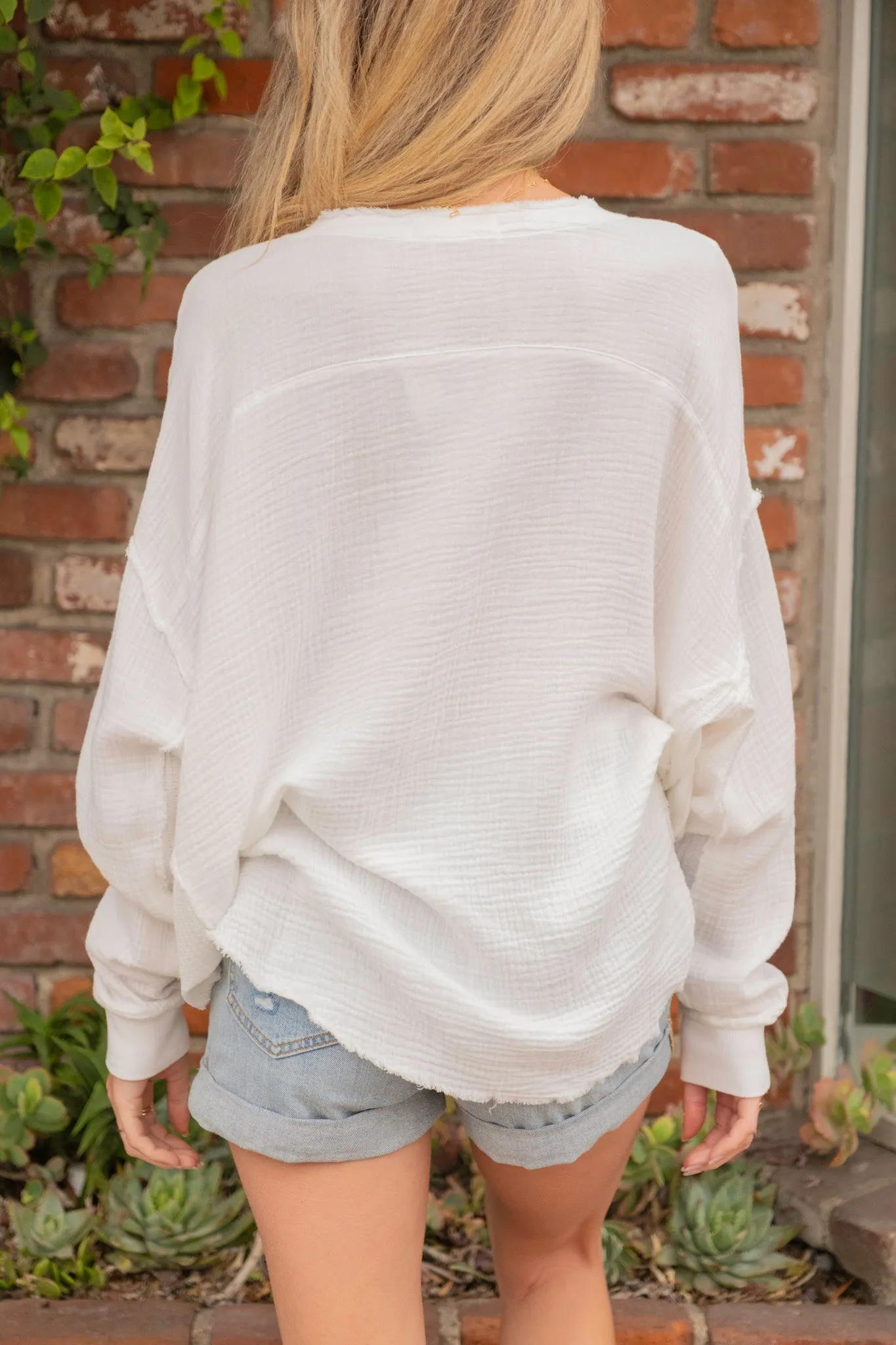 Sea Breeze Gauze Shirt