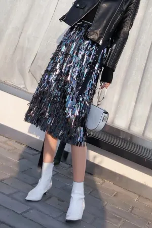 SEQUIN SKIRT ANYA