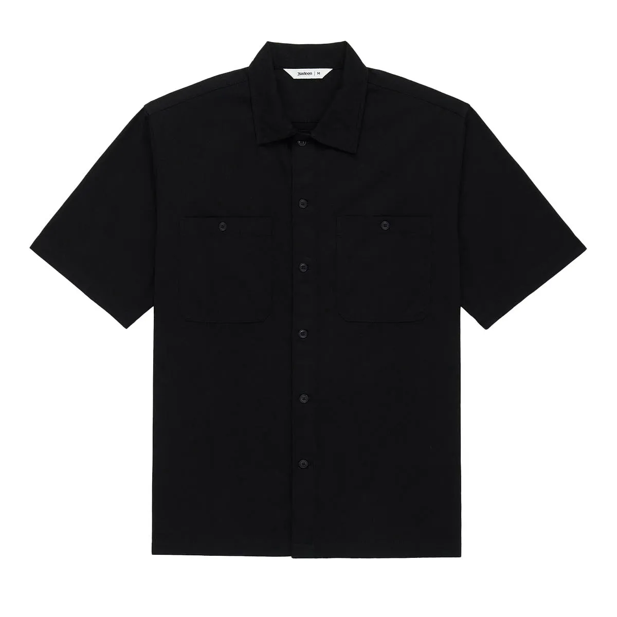 Short Sleeve Work Shirt - Black