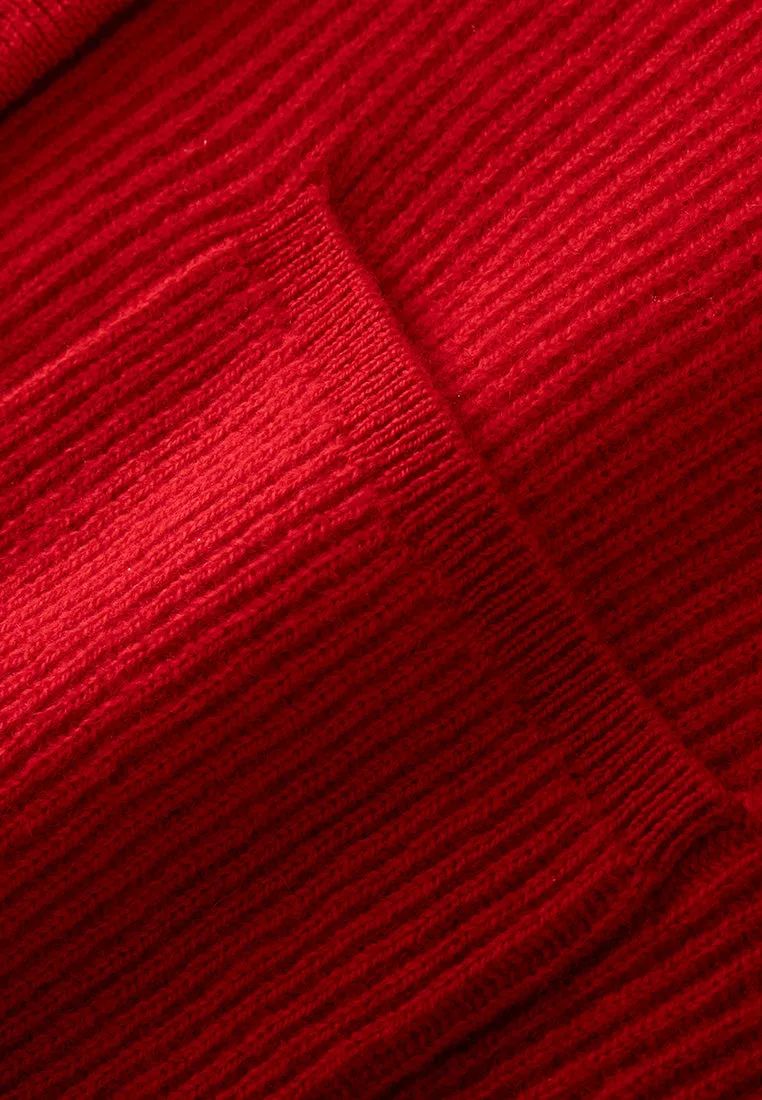 Slim-fit Ribbed-knit Cardigan