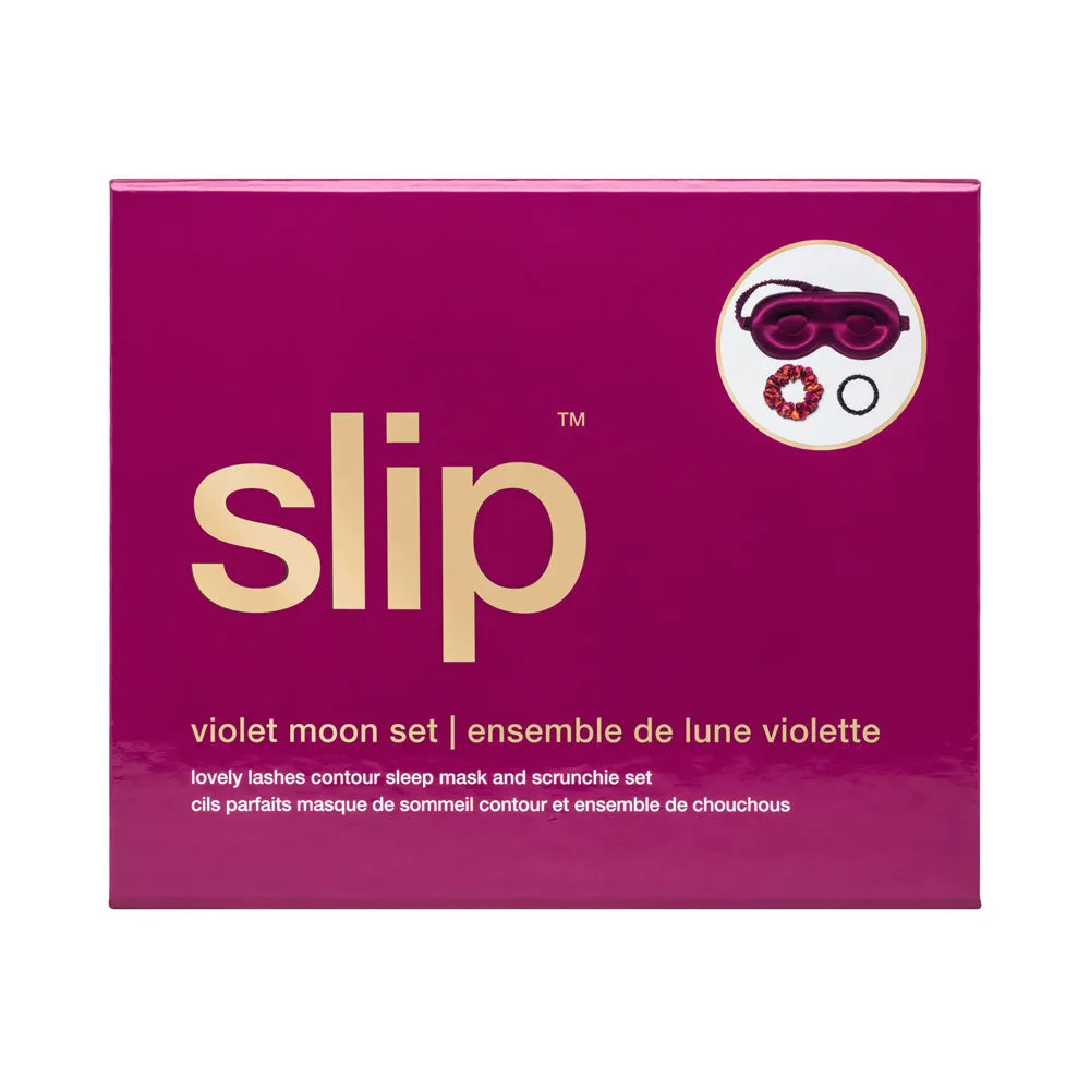 Slip Violet Moon Beauty Sleepover Set
