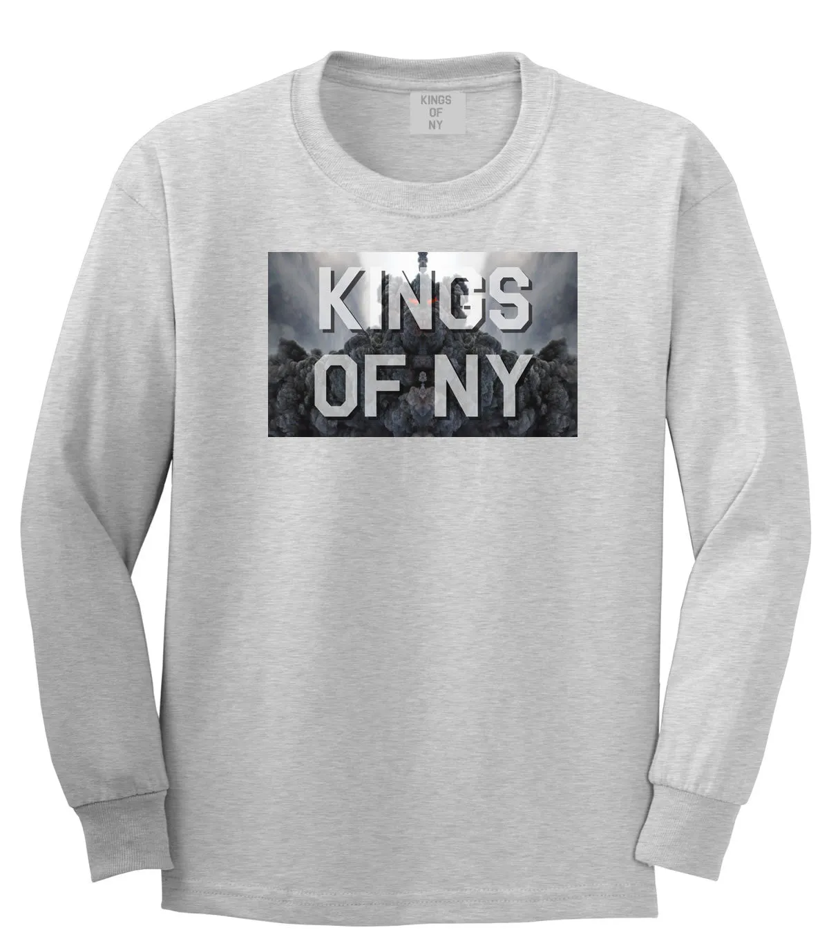 Smoke Cloud End Of Days Kings Of NY Logo Long Sleeve T-Shirt