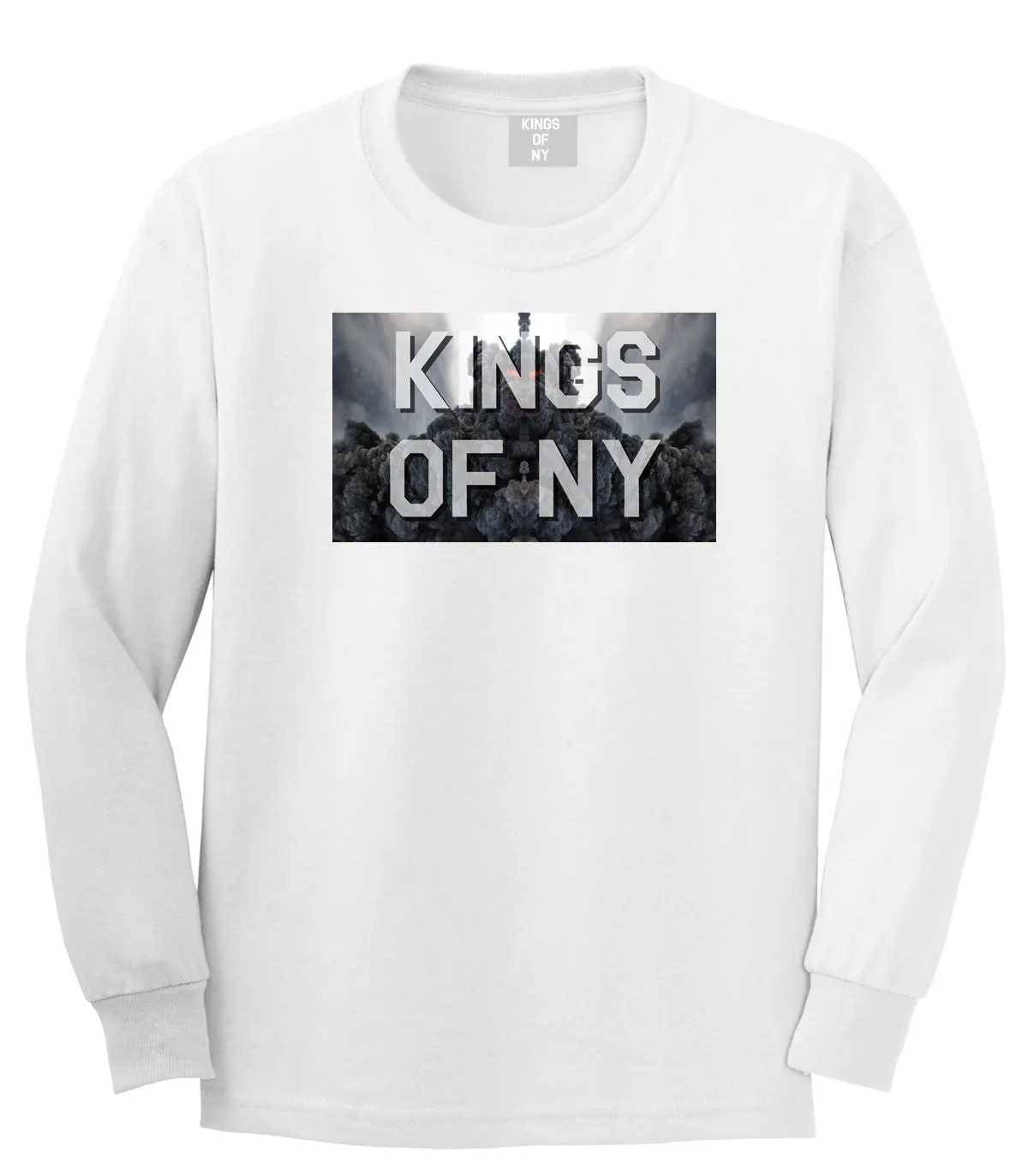Smoke Cloud End Of Days Kings Of NY Logo Long Sleeve T-Shirt