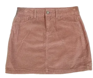 SO PINK CORDUROY SKIRT (SZ 16)