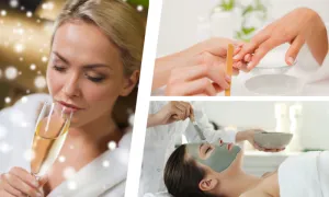 Spa Package including Bubbles & Snacks at Melissa Beauty