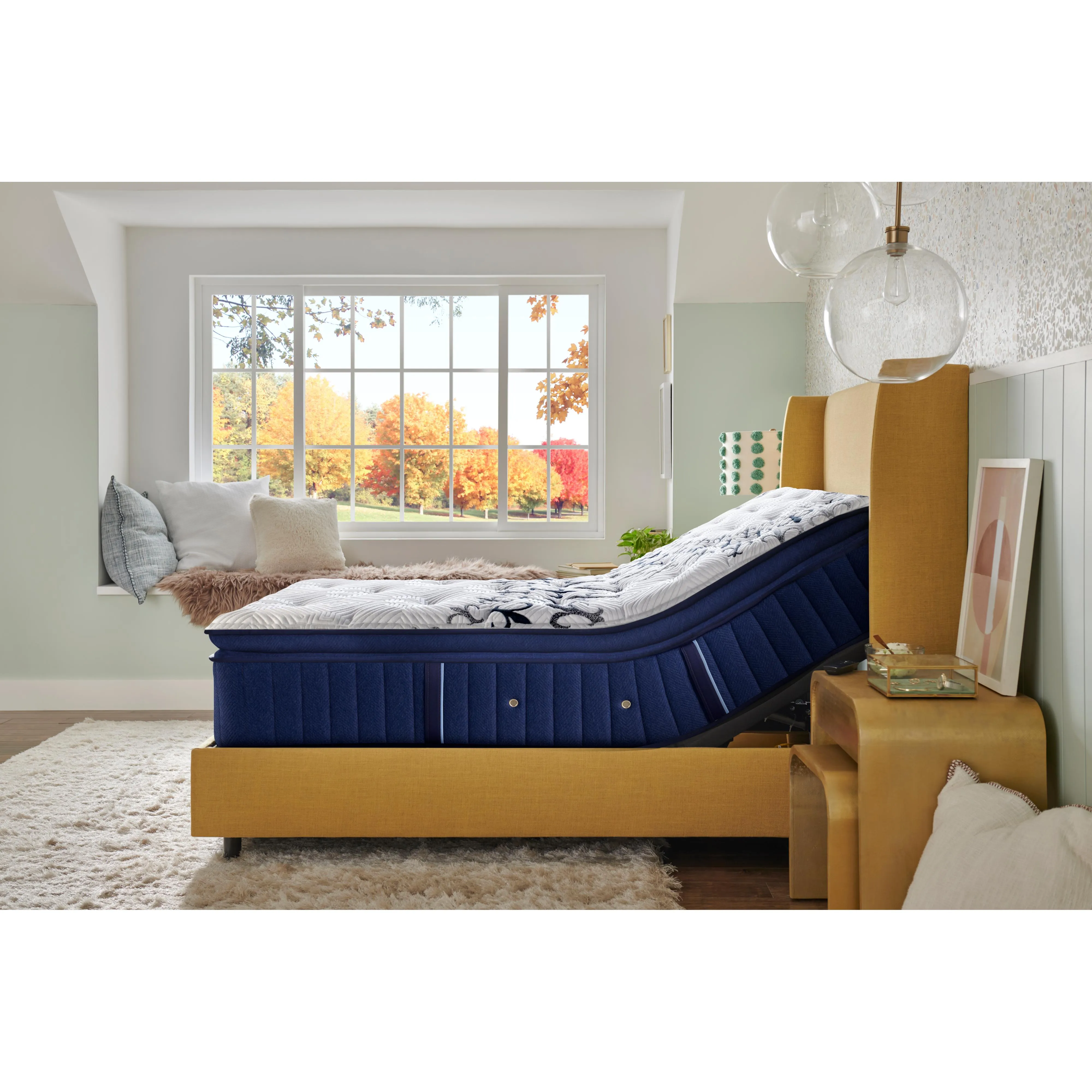 Stearns & Foster Mon Cheri Luxury Cushion Firm Pillow Top Mattress (Queen)