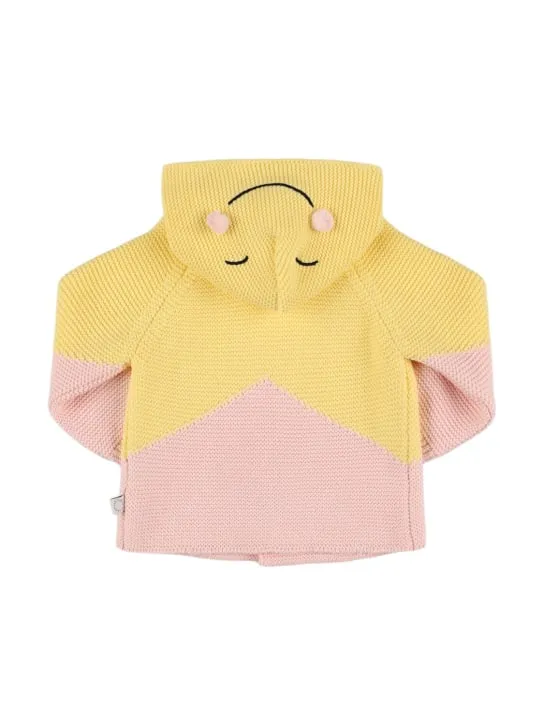 Stella McCartney Kids   Cotton cardigan w/ hood 