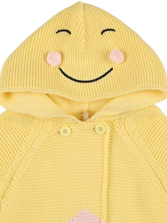 Stella McCartney Kids   Cotton cardigan w/ hood 
