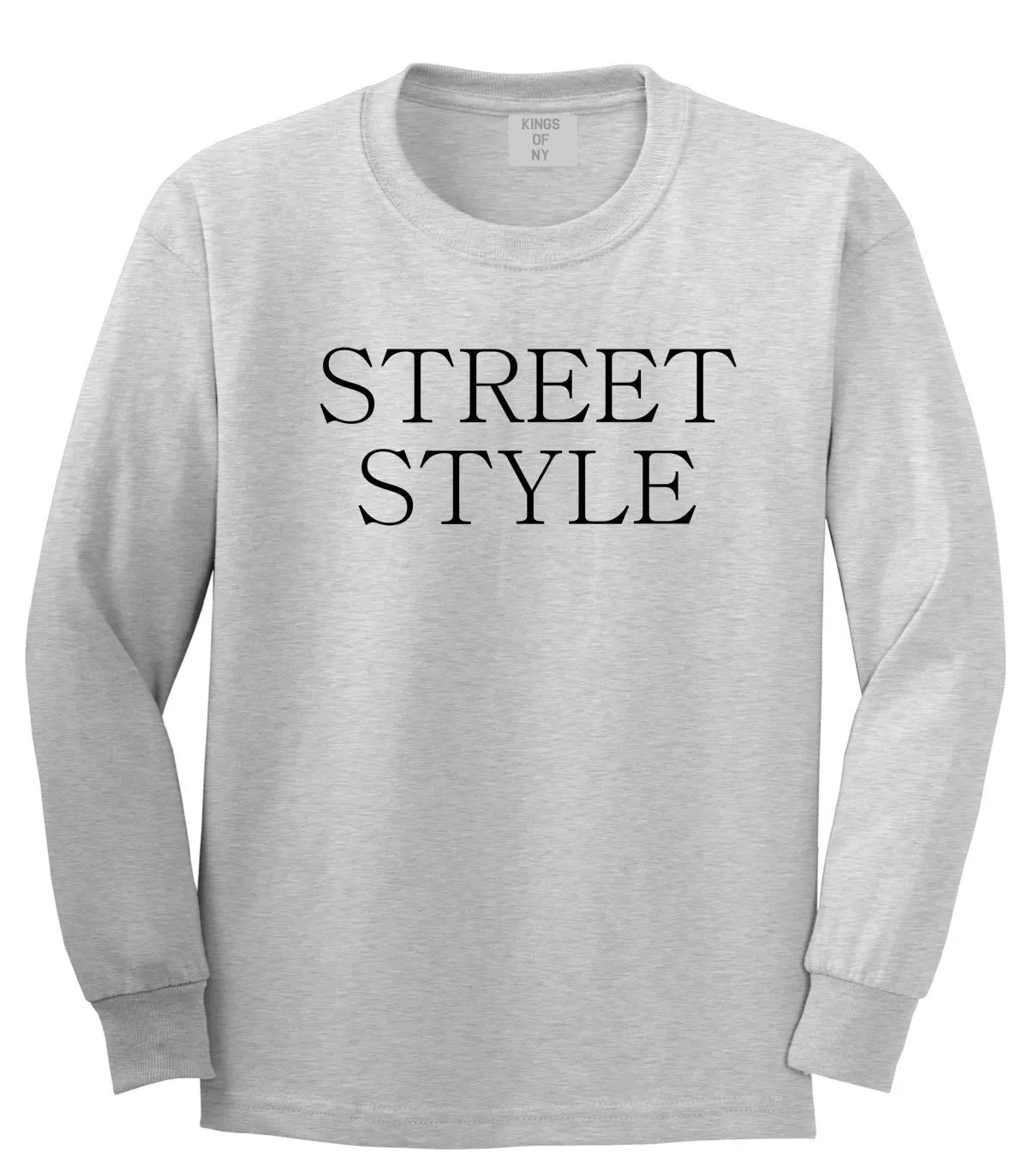 Street Style Photography Long Sleeve T-Shirt