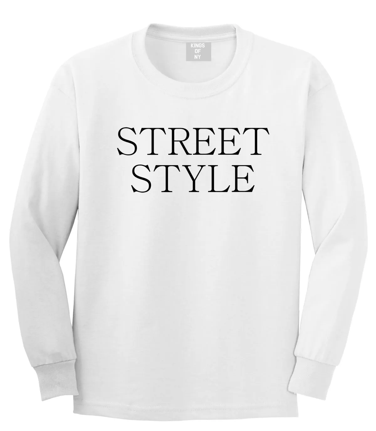Street Style Photography Long Sleeve T-Shirt