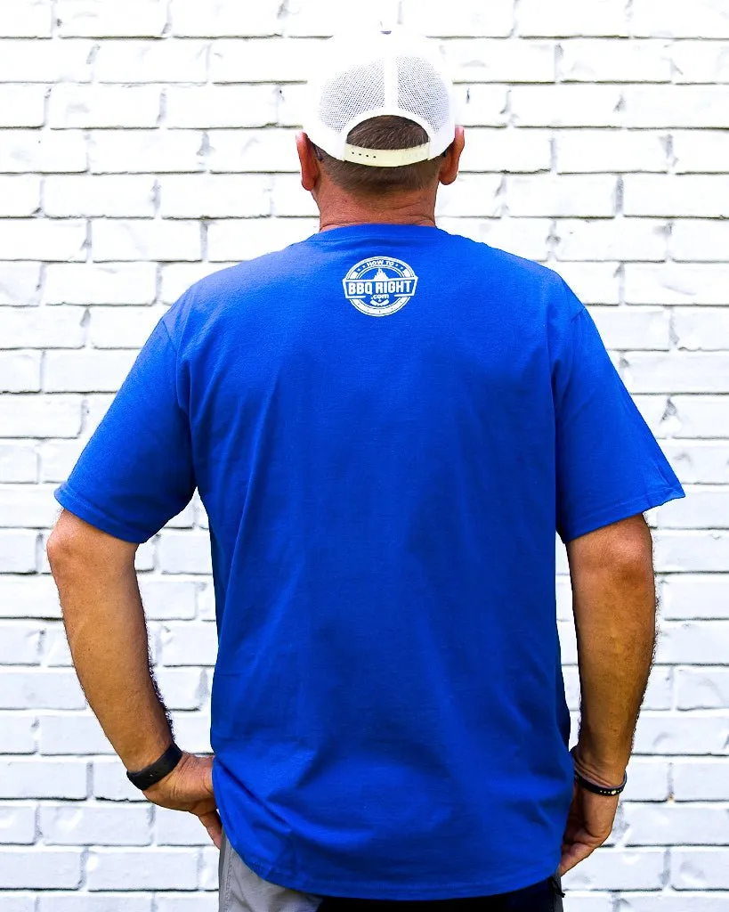 Take Pride Blue T-Shirt and H2Q Grey Hat